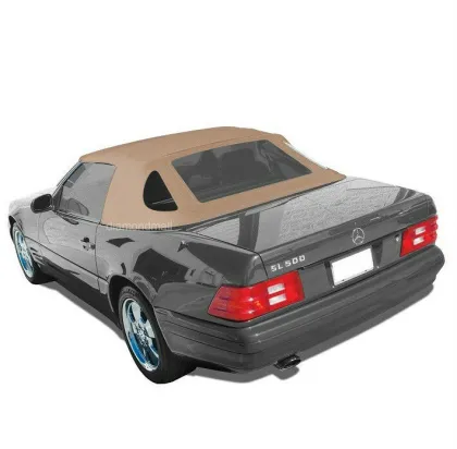 Convertible Soft Top For Mercedes R129 SL1990-2002(Tan)