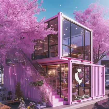 Modern Container Coffee house