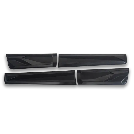 Isuzu D-Max Side Door Body Cladding Matte Black - 2020, 2022, 2023 Accessories
