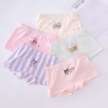 Girls' flat corner safety shorts