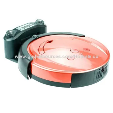 Robot cleaner with recharge station, virtual wall