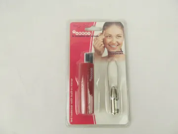 Tweezers with LED light and mirror holder