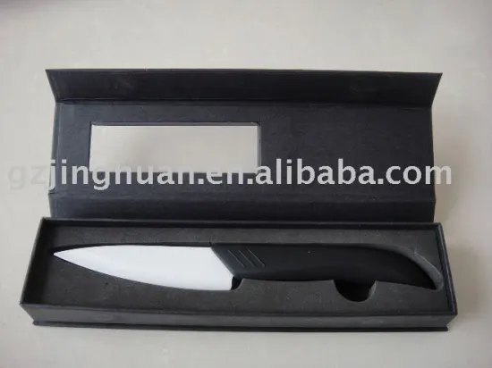 4inch white sharp zirconia ceramic paring knife with ABS handle