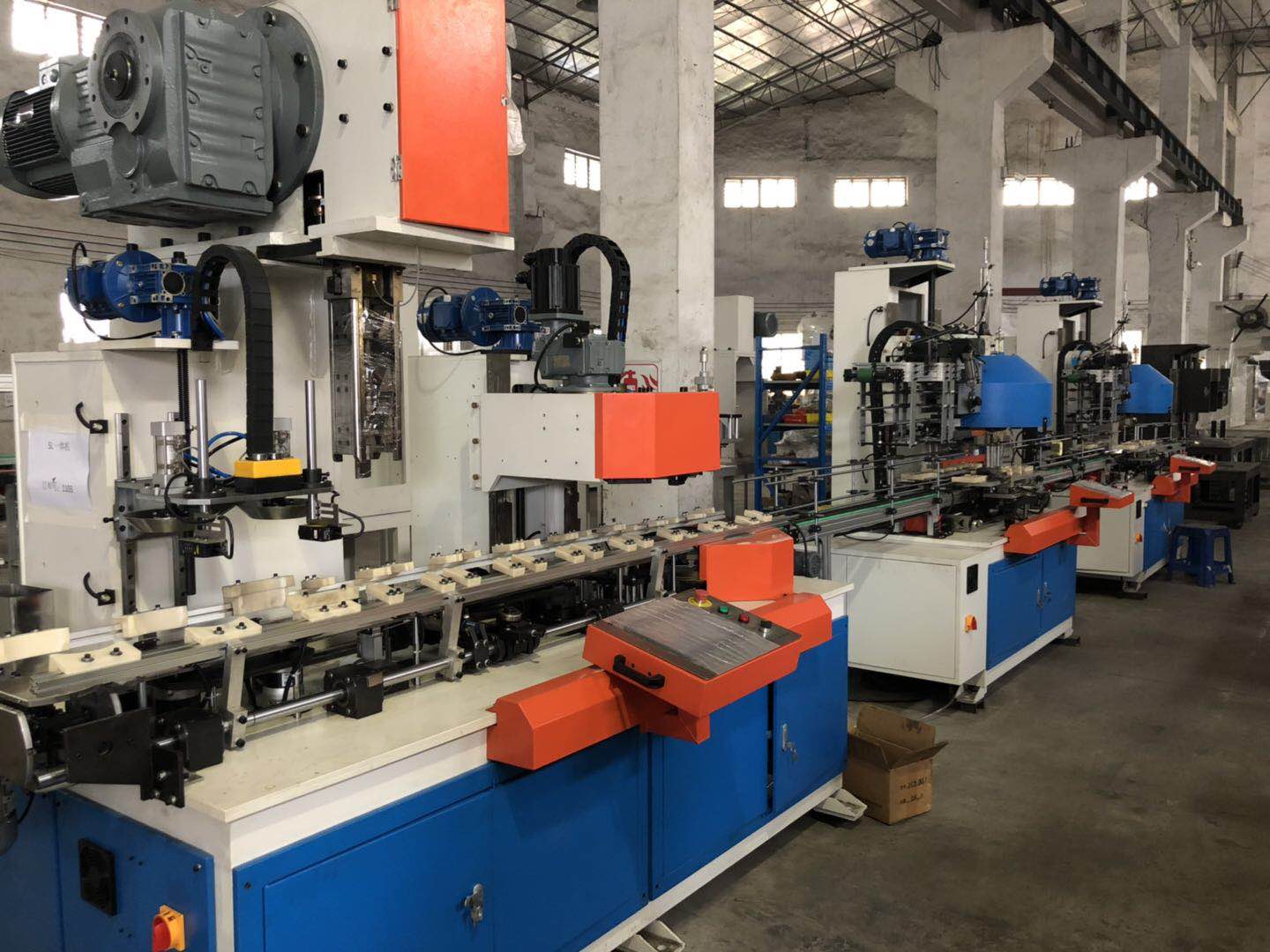 Máquinas automáticas de fabricação de linha de produção de lata de tinta redonda 18 20 L