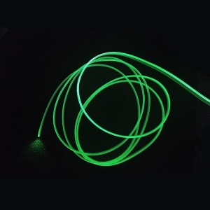 5.0mm Side Glow Fiber Optic On Roll