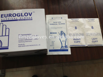 CE , ISO standard China Latex surgical gloves