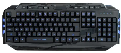 Illuminated Gaming Multimedia Keyboard (KBB-003)