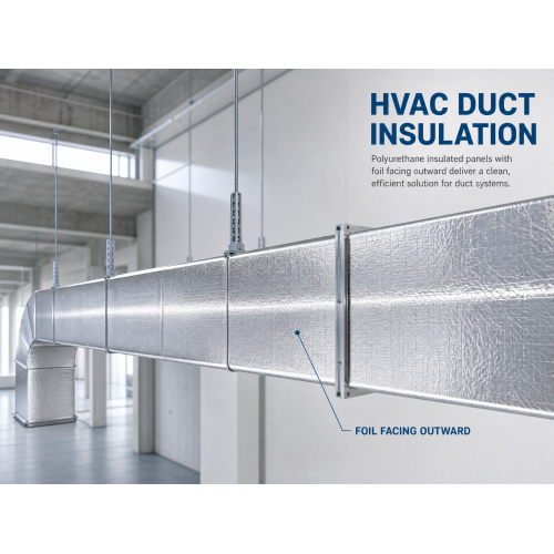 color steel and aluminum foil PU panel