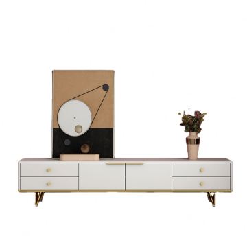 Modern Wood TV Stand for Stylish Living Room Furniture