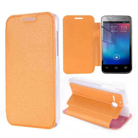 New Arrival High Quality PC and PU Leather Mobile Phone Case for Alcatel OT 5020D 5020