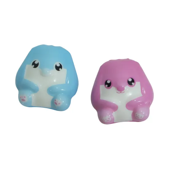 Cute Rabbit Shape PU Foam Animal Relief Toy - Hot Sale Anti-Stress Soft Toy for Kids