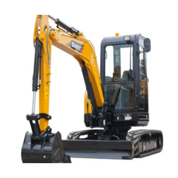 Mini Excavators for Forestry Work: Mulching, Tree Cutting Crawler Diggers SY16C SY18C SY26U SY35U SY50U