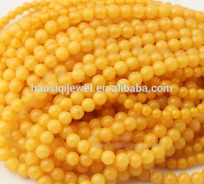 Hot sale yellow amber rosary jewelry loose baltic amber beads