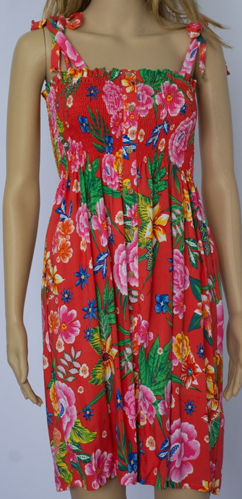 Gaun Tanpa Tali Kasual Casual Strapless Dress