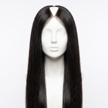 Body Wave U Part Wig Natural Black Human Hair Pre Plucked Glueless Wigs For Women 14-30 Inch