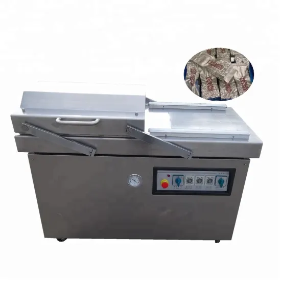 JOYGOAL Double Chamber Vacuum Packing Machine for Seafood and Meat