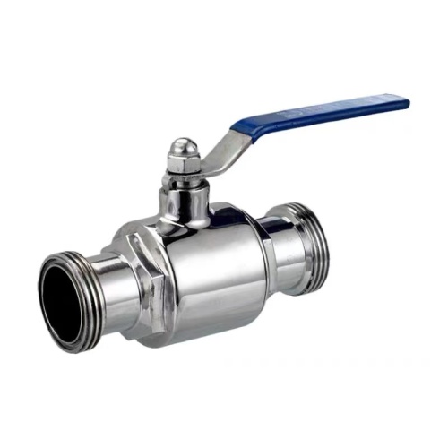 Stainless steel manual thread sanitary ball valve