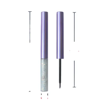 Shiny liquid eye shadow