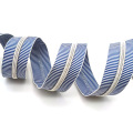 #5 striped nylon forodha coil nylon zipper