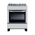 5-burner gas stove with oven for kitchen