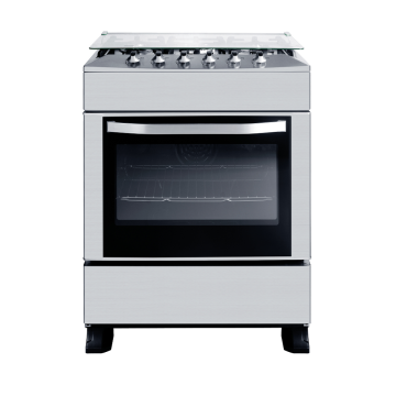 5-burner gas stove with oven for kitchen