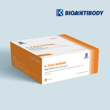 Kit de test rapide d&#39;anticorps H.Pylori (chromatographie latérale)