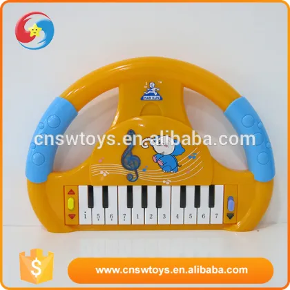 Children educational electric plastic miniature musical instruments toy music organ