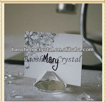 Diamond table card holder,crystal business card holder(BS-NC003)