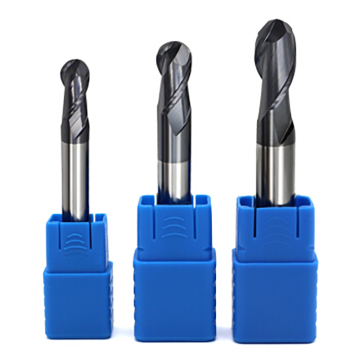 ROKTOOLS 55 Degree Solid Carbide Ball Nose End Mill Cutter