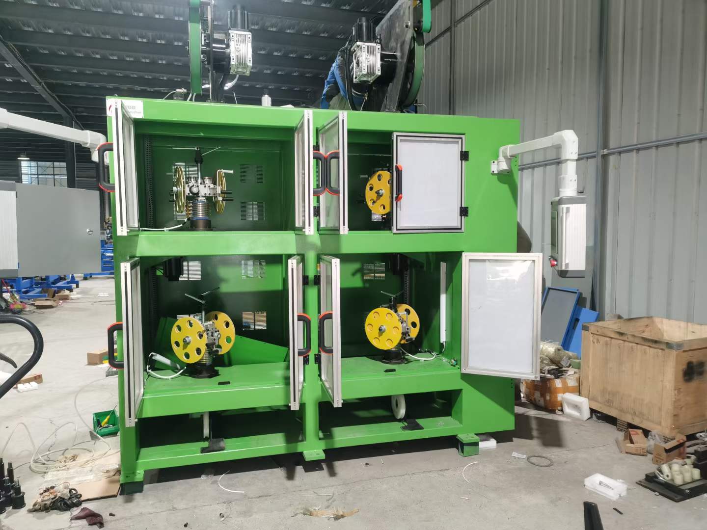 Continuously transposed conductor machine