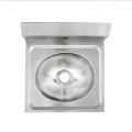 Oval Wall Mount Hand Sink with Backsplash