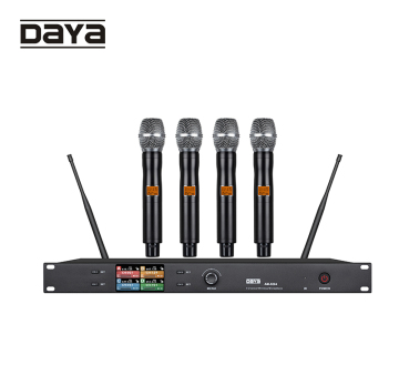 DAYA 4 Channel Wireless Condenser Conference Microphone System
