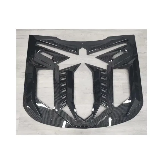 Black Mamba Style Car Accessories Facelift Rear Windows Shutters Spoiler Body Kit for Ford Mustang 2015-2021