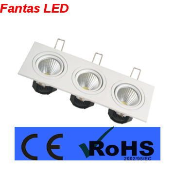 45W cob led grille light for indoor