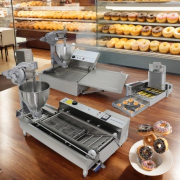 Cinnamon Besar Ukuran Penuh T100 3KW Industri Mini Mini Counter Machine Machine untuk Donat (Mesin Donat, Mesin Donat Turki)