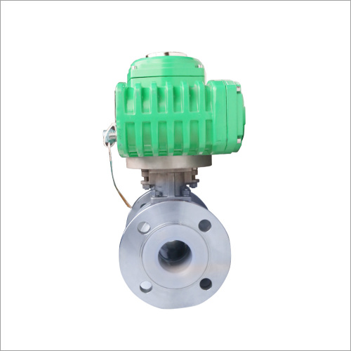 Electric Switch Lined Fluorine Ball Valve
