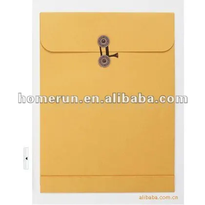 craft paper archival bag /craft paper file bag/big envelope