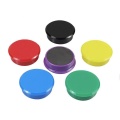 Colorful Plastic Encased Disc Round Ceramic Ferrite Magnet