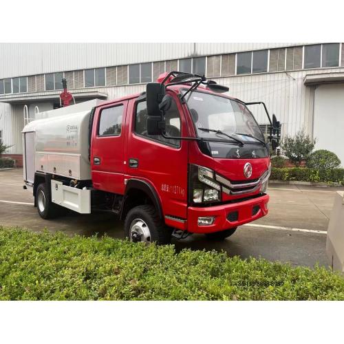 5000 litros mini camión de tanque de bomberos de agua