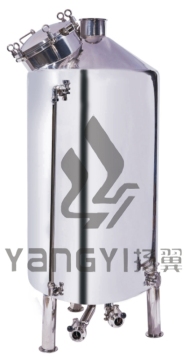 Mush Tun with Insulated Sight Glasses