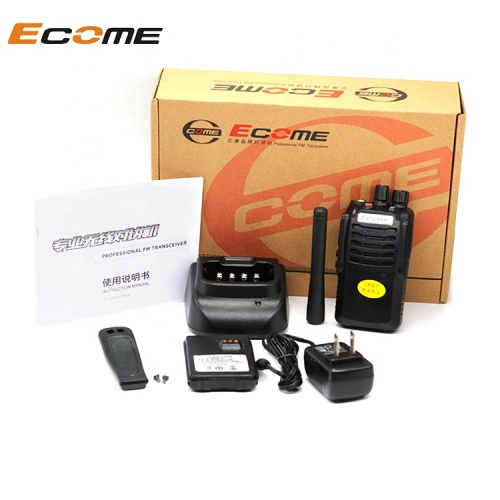 ระยะทางไกล woki toki ecome et-518 uhf vhf walkie-talkie สองทางวิทยุ