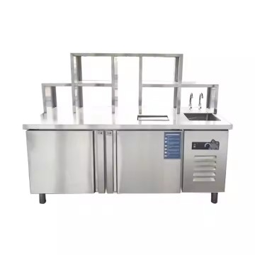 Commercial Automatic Bubble Tea Counter & Customize Drink Station