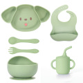 Set de hrănire pentru cățeluși din silicon pentru înțărcarea bebelușilor