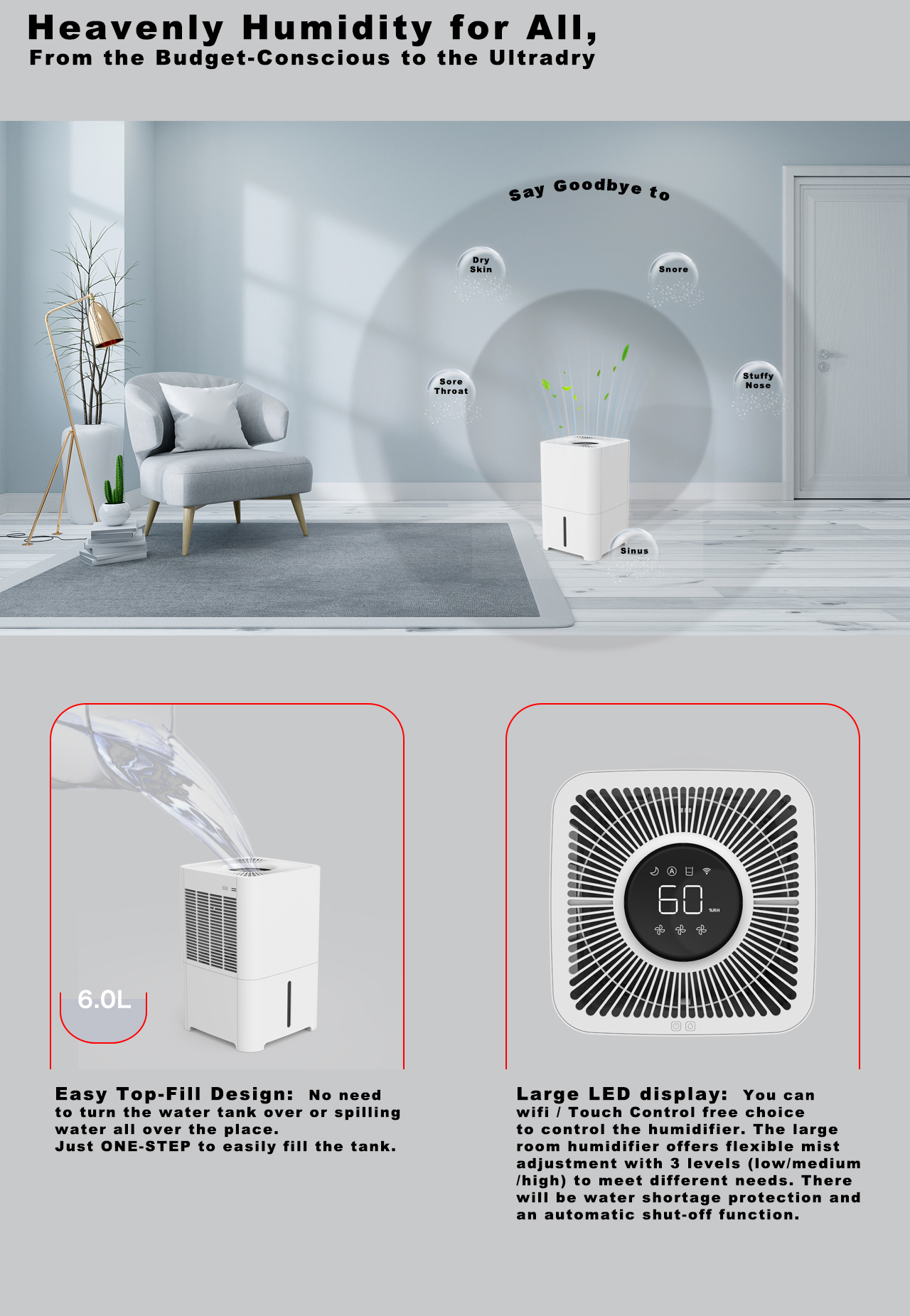 HTJ-2328A humidifier air