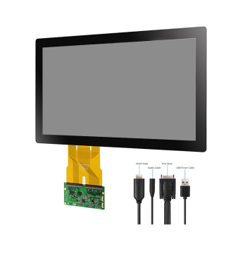 Waterproof Industrial Capacitive Touch Panels: Sizes 7", "12.1", "10.1", "15.6", and "17 Inch LCD TFT Touch Screens