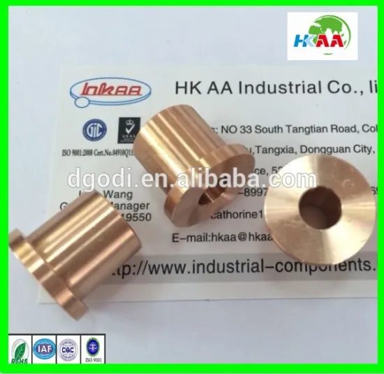 Customized high precision bronze bushing copper bushing manufacturer