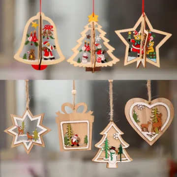 Handcrafted Merry Christmas Gnome Wooden Pendant: Festive Home Decor for 2023, Perfect Xmas & Navidad Ornaments