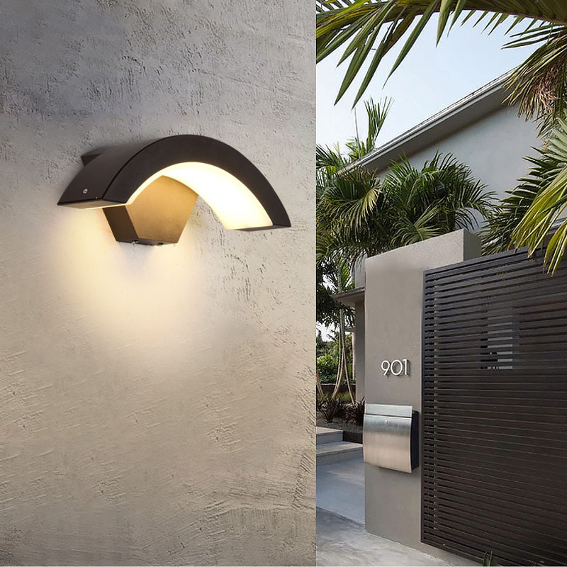 Kleine Standard -Außenwandleuchten dekorative LED -Wandleuchten Small Standard Outdoor Wall Lamps Decorative Led Wall Lights