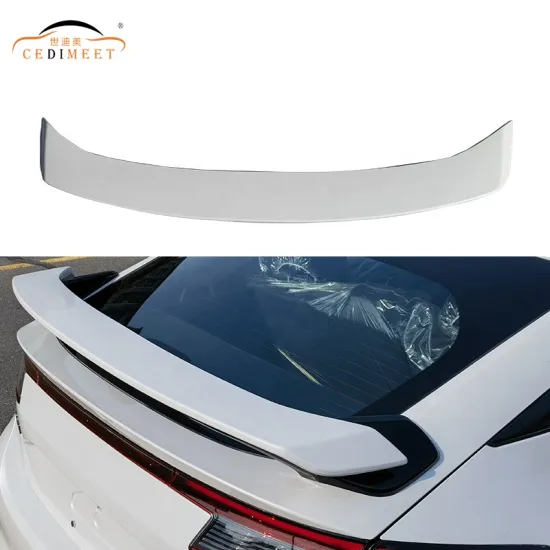 ABS Material Rear Tail Boot Lip Spoiler for 2022 Civic Hatchback