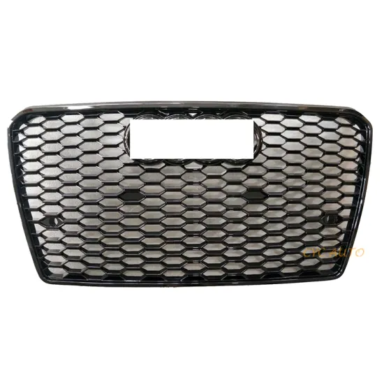 RS7 A7 Grille with Bottom Frame for Audi A7/S7 Front Bumper Grille Body Kit 2011-2015